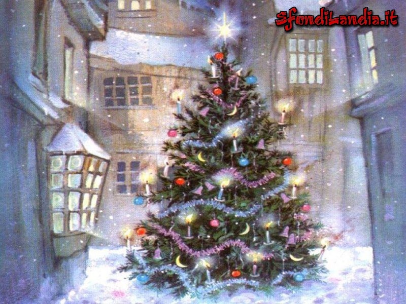 Sfondi Natale 800x600.Sfondilandia It Sfondo Gratis Di Natale In Paese Per Desktop Smartphone Android E Iphone In Risoluzione 800x600