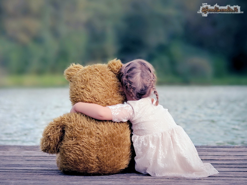 Bear And Little Girl