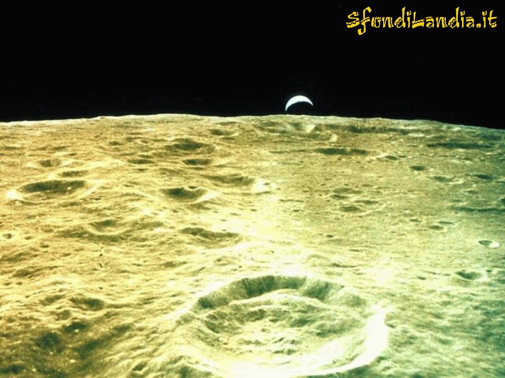 Eclissi dalla luna