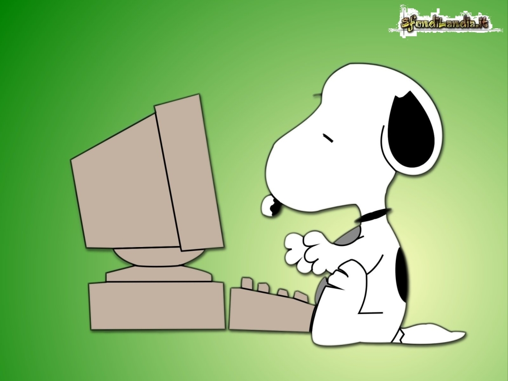 Snoopy al PC