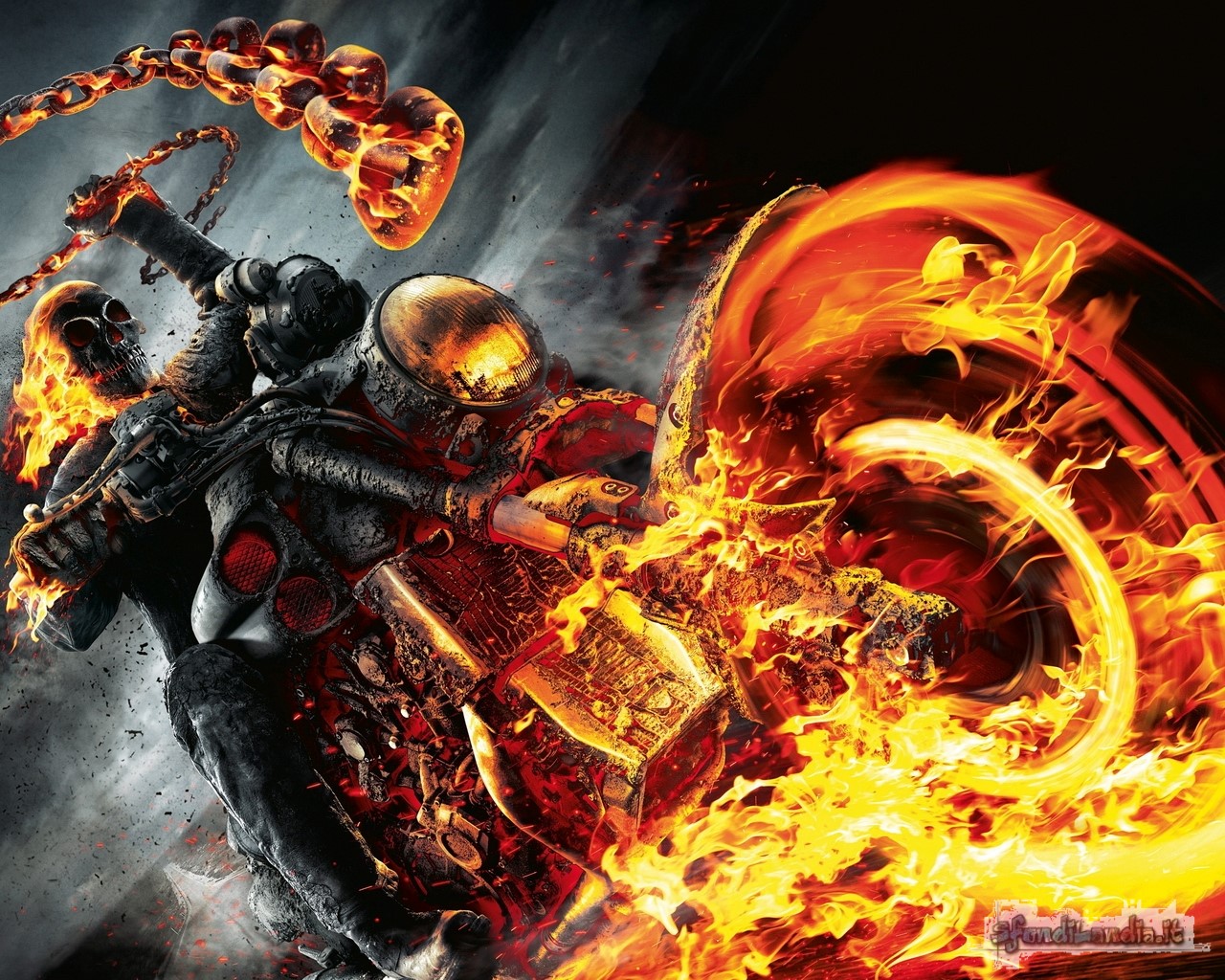Ghost Rider On The Road