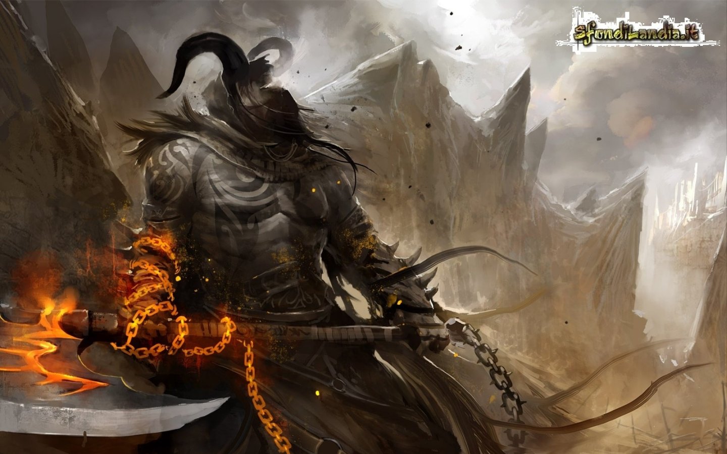 SfondiLandia.it | Sfondo in HD gratis di Barbarian per pc desktop e