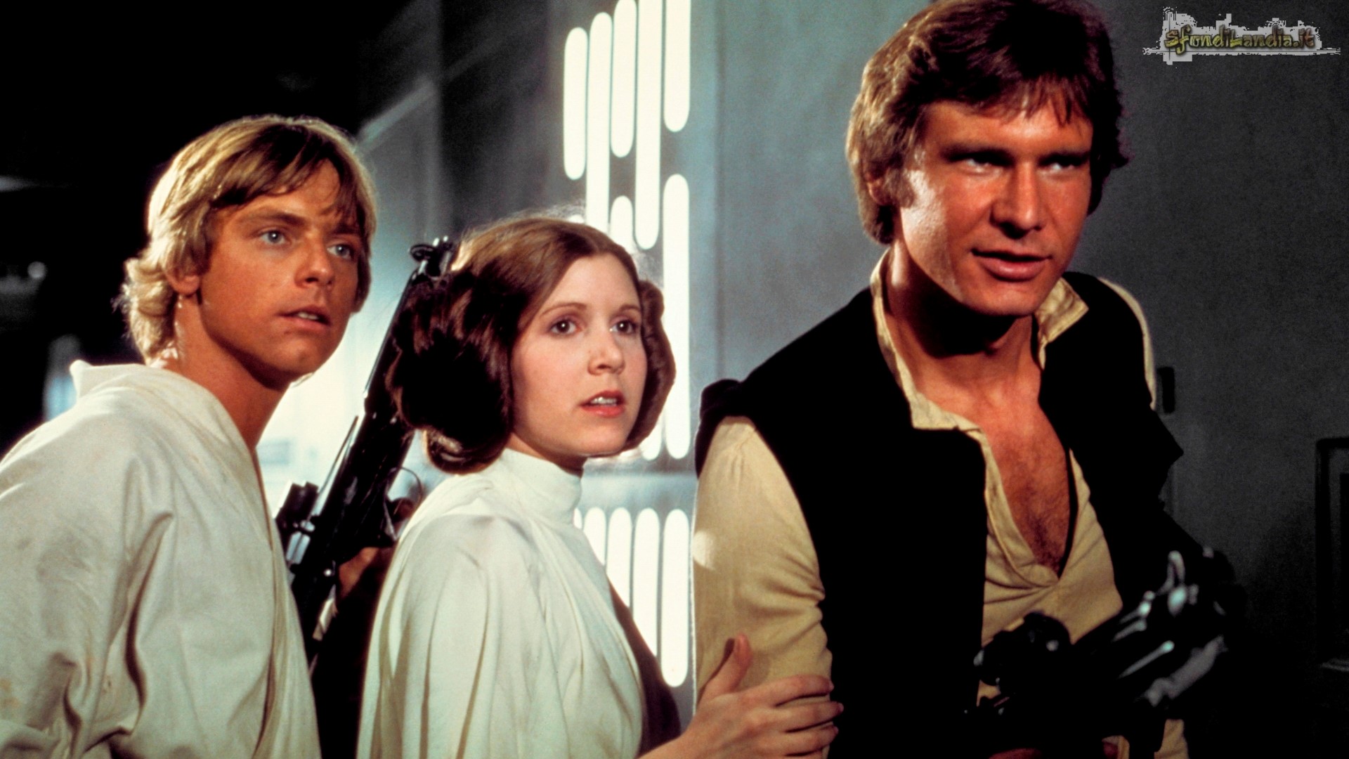 Luke, Leia & Han