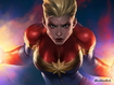 Sfondo: Captain Marvel Power