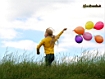 Child And Baloons