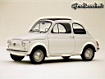 Sfondo: Fiat 500 bianca