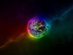 Sfondo: Colorful Earth