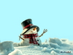 Sfondo: Covered Snowman