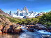 Sfondo: Fitz Roy Peak