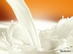 Sfondo: Goccia di latte