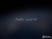 Sfondo: Hello World