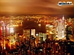 Hong Kong di sera