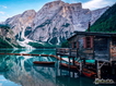 Sfondo: Lago di Braies