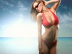 Sfondo: Red Bikini Girl