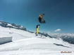 Sfondo: Salto su snowboard