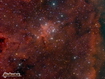Sfondo: Nebulosa rossa