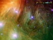 Sfondo: Nebulosa colorata
