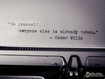 Be Yourself