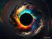 Sfondo: Colorful Abstract Eye