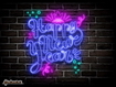 Sfondo: Happy New Year Neon