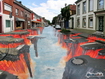 Sfondo: Julian Beever Street Art