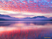 Sfondo: Lake Clouds Reflection