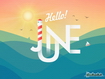 June