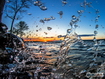 Sfondo: Wave And Drops
